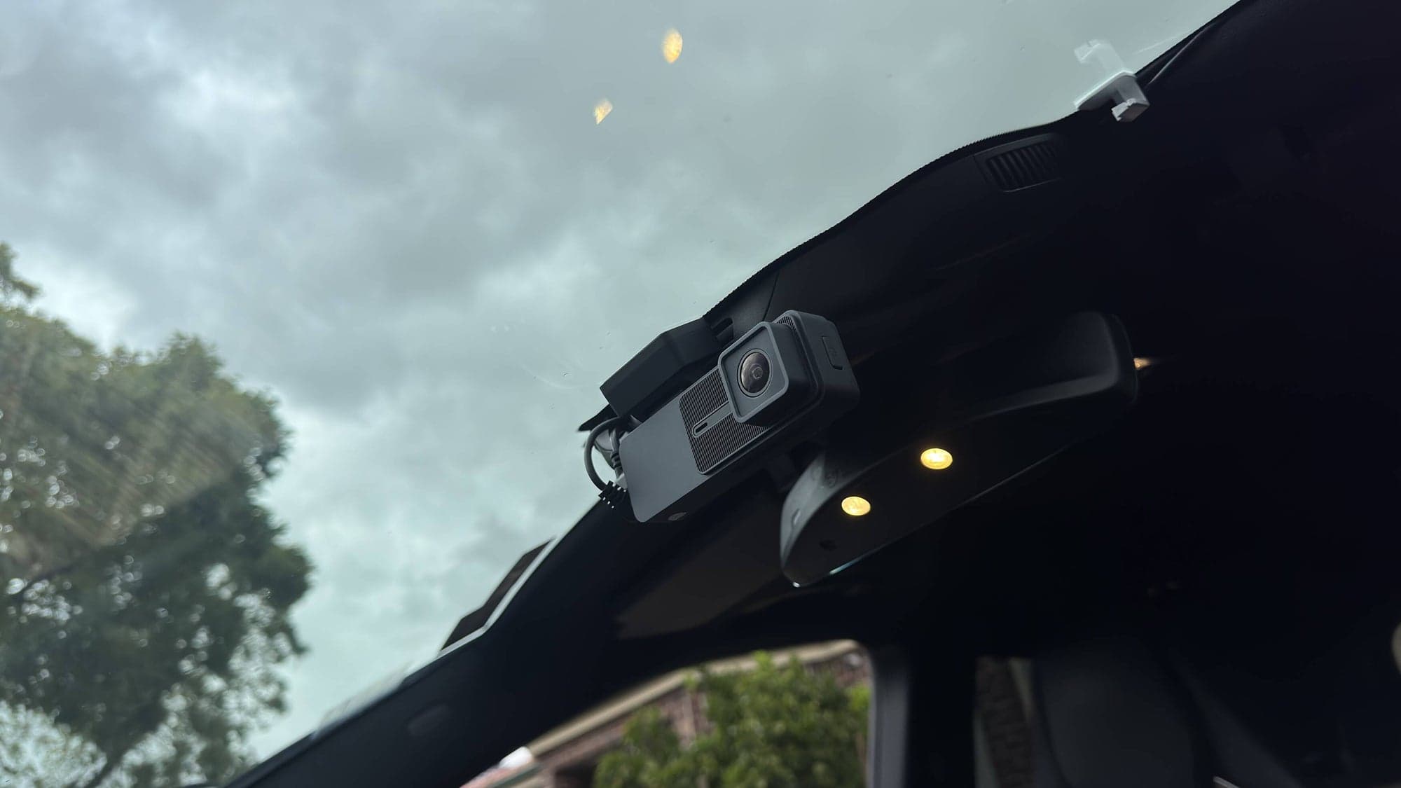 A professionally installed dash cam by SpeedSafe